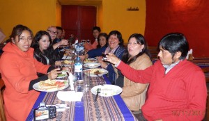 abschlussessen - cena de despedida